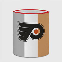 Кружка 3D Philadelphia Flyers, цвет: 3D-красный кант — фото 2