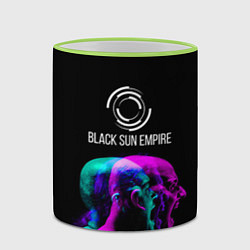 Кружка 3D Black Sun Empire Rage, цвет: 3D-светло-зеленый кант — фото 2