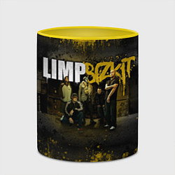 Кружка 3D Limp Bizkit: Gold Street, цвет: 3D-белый + желтый — фото 2