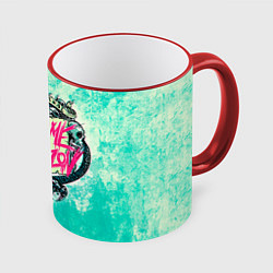 Кружка 3D BMTH: Sempiternal, цвет: 3D-красный кант