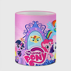 Кружка 3D My Little Pony, цвет: 3D-розовый кант — фото 2