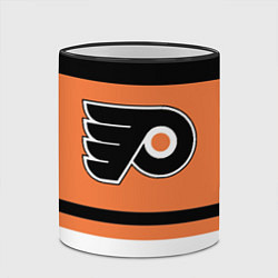 Кружка 3D Philadelphia Flyers, цвет: 3D-черный кант — фото 2