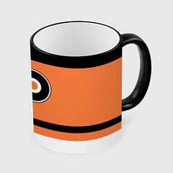 Кружка 3D Philadelphia Flyers, цвет: 3D-черный кант