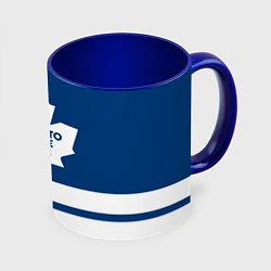 Кружка 3D Toronto Maple Leafs, цвет: 3D-белый + синий