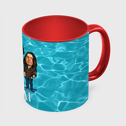 Кружка 3D Nirvana: Water, цвет: 3D-белый + красный