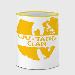 Кружка 3D Wu-Tang Clan, цвет: 3D-желтый кант — фото 2