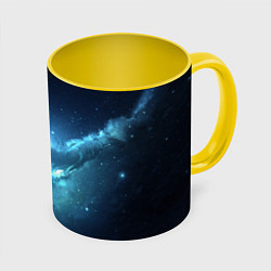 Кружка 3D Atlantis Nebula, цвет: 3D-белый + желтый