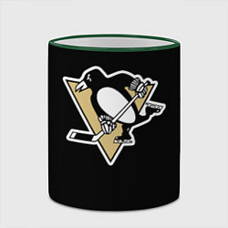 Кружка 3D Pittsburgh Penguins: Malkin, цвет: 3D-зеленый кант — фото 2