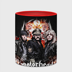 Кружка 3D Motorhead Band, цвет: 3D-белый + красный — фото 2