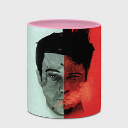 Кружка 3D Norton: White & Red, цвет: 3D-белый + розовый — фото 2