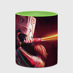 Кружка 3D Juggernaut, цвет: 3D-белый + светло-зеленый — фото 2