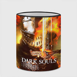 Кружка 3D Dark Souls War, цвет: 3D-черный кант — фото 2