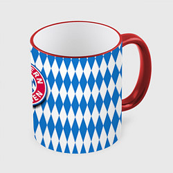 Кружка 3D FC Bayern Munchen, цвет: 3D-красный кант