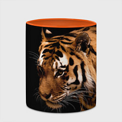Кружка 3D Тигрица, цвет: 3D-белый + оранжевый — фото 2