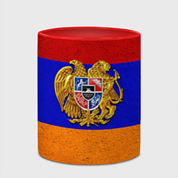 Кружка 3D Армения, цвет: 3D-белый + красный — фото 2