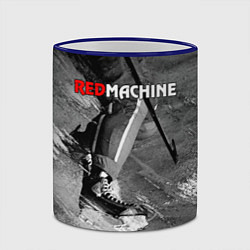 Кружка 3D Red maсhine, цвет: 3D-синий кант — фото 2