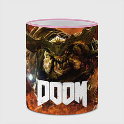 Кружка 3D DOOM 4: Hell Cyberdemon, цвет: 3D-розовый кант — фото 2