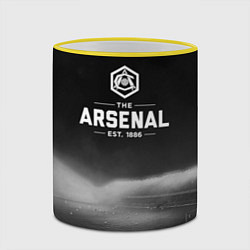 Кружка 3D The Arsenal 1886, цвет: 3D-желтый кант — фото 2
