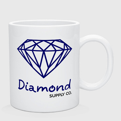 Кружка Diamond supply co / Белый – фото 2