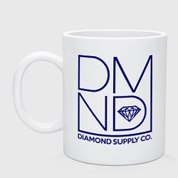 Кружка керамическая Diamond supply co, цвет: белый
