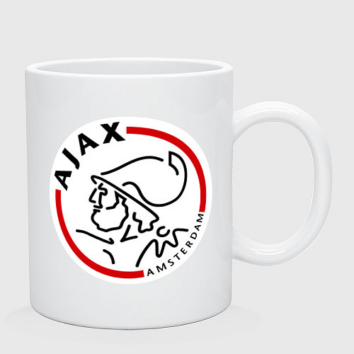 Кружка Ajax FC / Белый – фото 2