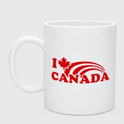 Кружка I love Canada