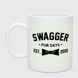 Кружка керамическая SWAGGER, цвет: фосфор