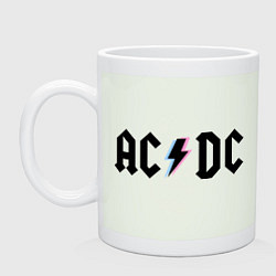 Кружка керамическая AC/DC, цвет: фосфор