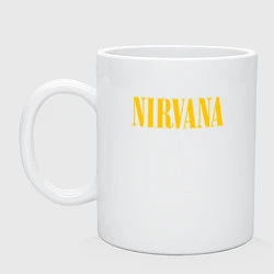 Кружка керамическая NIRVANA, цвет: белый