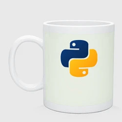 Кружка керамическая Python, цвет: фосфор