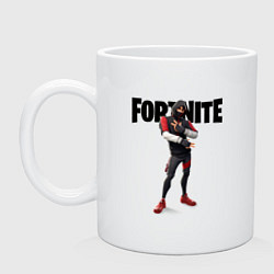 Кружка керамическая FORTNITE IKONIK, цвет: белый