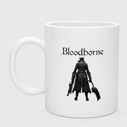 Кружка керамическая Bloodborne, цвет: белый