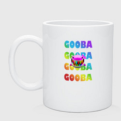 Кружка керамическая GOOBA - 6ix9ine, цвет: белый