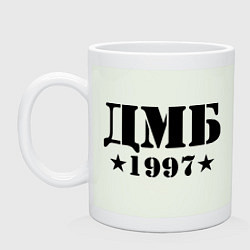 Кружка керамическая ДМБ 1997, цвет: фосфор