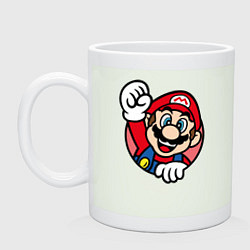 Кружка керамическая Mario, цвет: фосфор