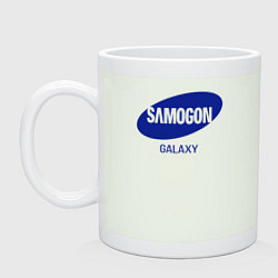 Кружка керамическая Samogon galaxy, цвет: фосфор