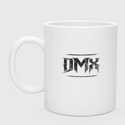 Кружка керамическая DMX Black, цвет: белый