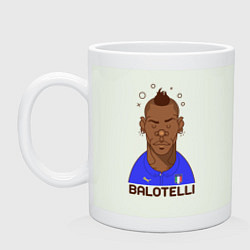 Кружка керамическая Balotelli, цвет: фосфор