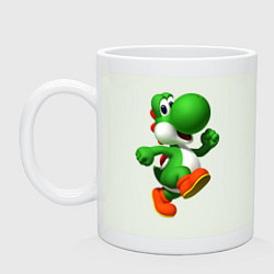 Кружка керамическая 3d Yoshi, цвет: фосфор