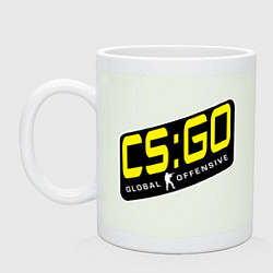 Кружка керамическая CS:GO Новая эра, цвет: фосфор