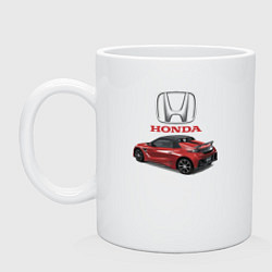 Кружка керамическая Honda Japan, цвет: белый