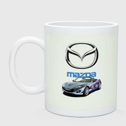 Кружка керамическая Mazda Japan, цвет: фосфор