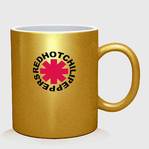 Кружка RHCP faces / Золотой – фото 2