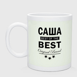 Кружка керамическая САША BEST OF THE BEST, цвет: фосфор