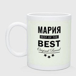 Кружка керамическая МАРИЯ BEST OF THE BEST, цвет: фосфор