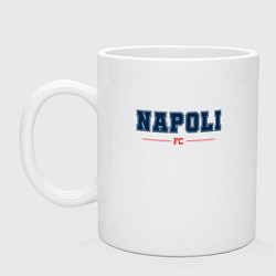 Кружка керамическая Napoli FC Classic, цвет: белый