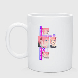 Кружка керамическая Итика Накано Ichika Nakano, цвет: белый