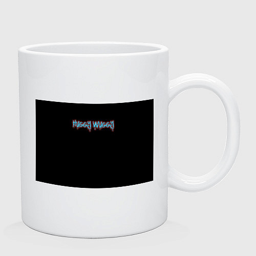 Кружка Хаги Ваги на чёрном фоне / Белый – фото 2