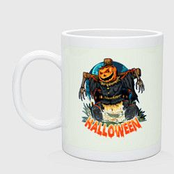 Кружка керамическая Halloween Night, цвет: фосфор