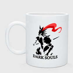 Кружка керамическая Dark Souls, цвет: белый